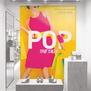 15oz Single Sided Blockout Banner